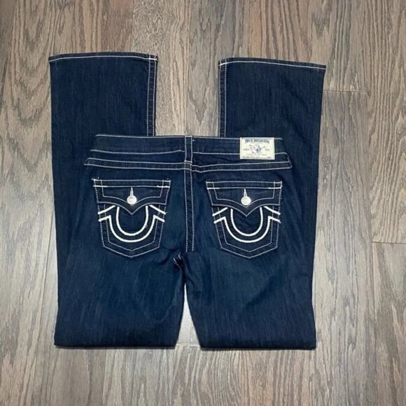 True Religion Women's Dark Blue Jeans - Picture 1 of 9